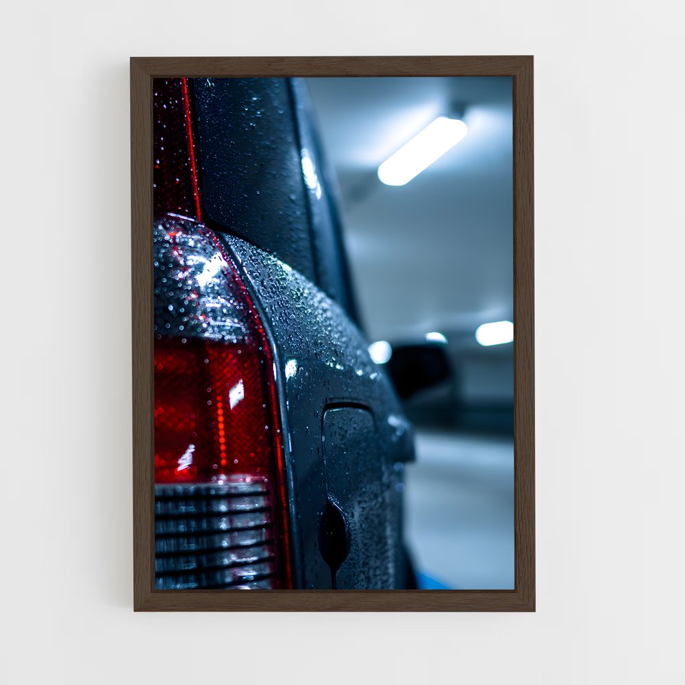 Poster Feu Rouge – affiche Fiat (vue 5)